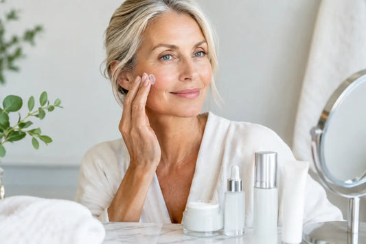 Eksempel på anti aging-rutine for moden hud