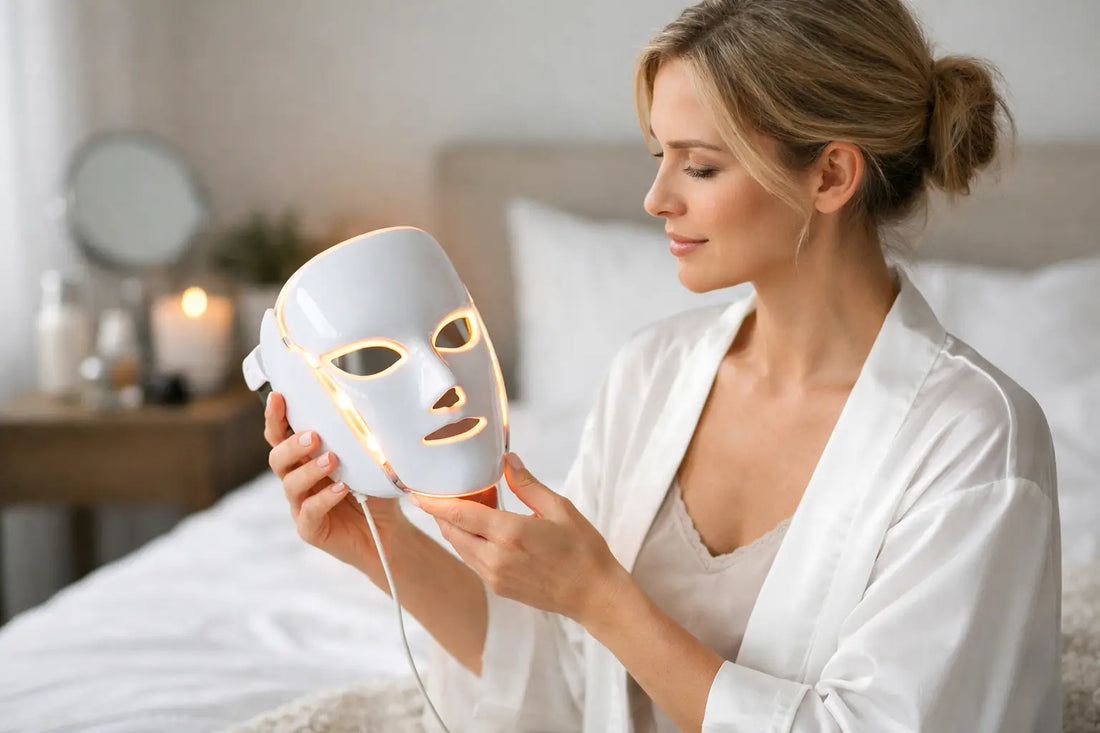 Test av LED-maske hjemme - hva bør du se etter?