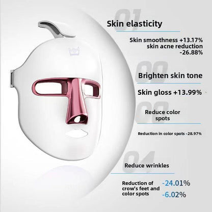 7-Color LED Light Therapy Face Mask