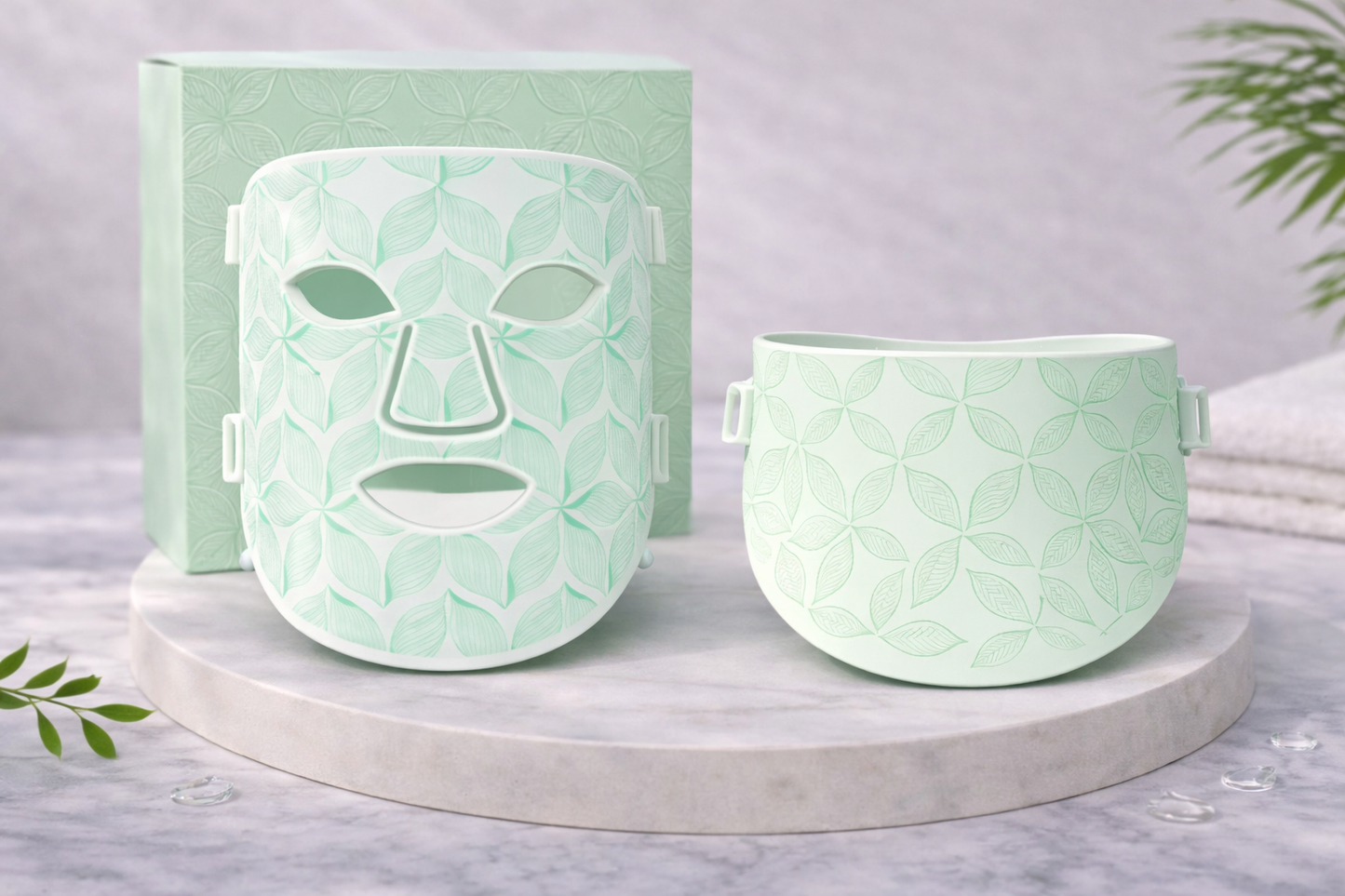 AvelineCare Pro LED-Maske 8-i-1 – Avanceret Lysterapi