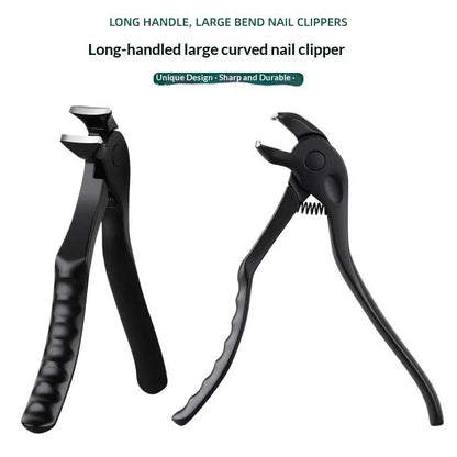 Stainless Steel Curved Elbow Anti-Splash Nail Clipper Portable Easy to Use for Daily Home Travel Personal Nail Grooming