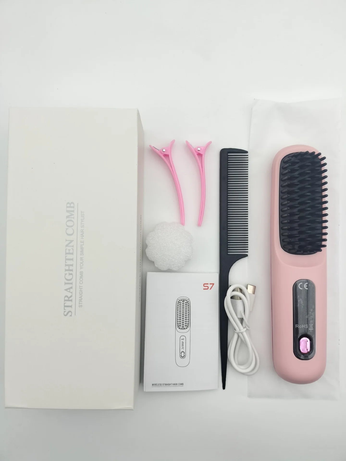 VelvetVolume™ Cordless Heated Brush for Volume and Shine