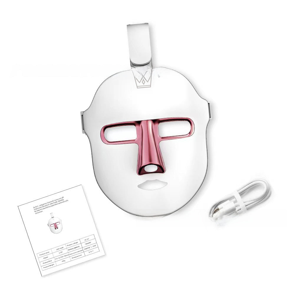 7-Color LED Light Therapy Face Mask