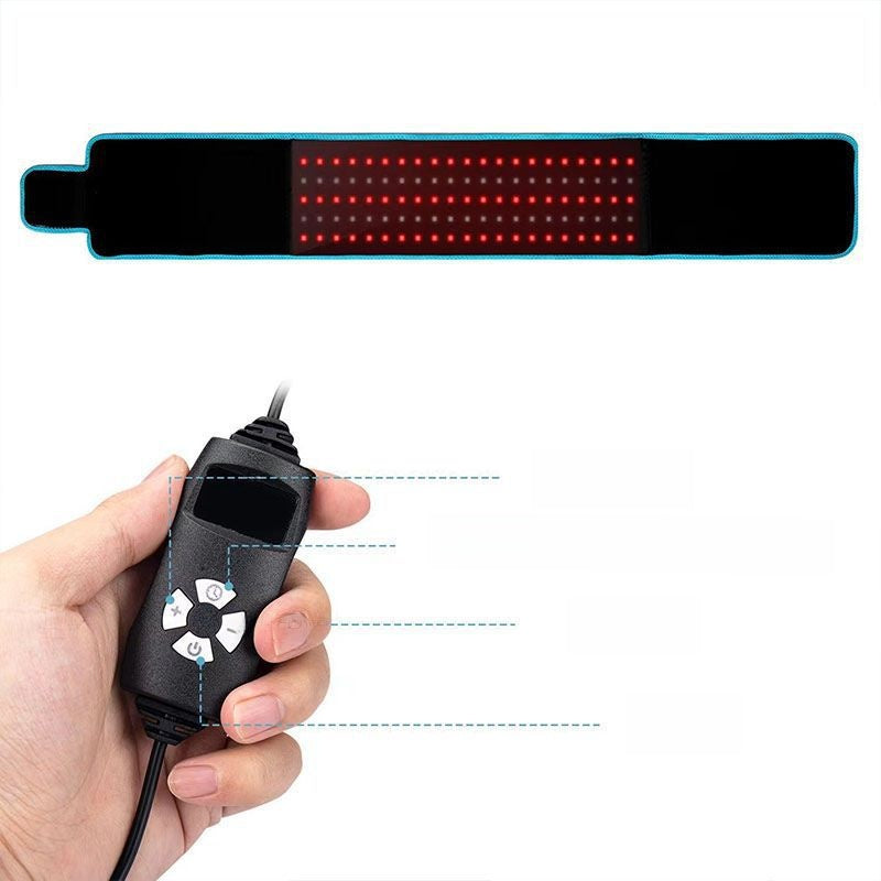 AvelineCare™ LED Therapy Belt – Red & Infrared Pain Relief