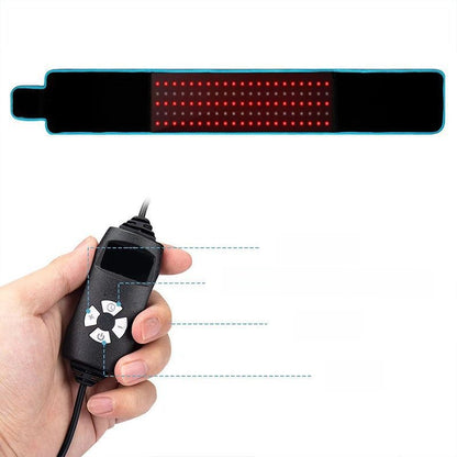 AvelineCare™ LED Therapy Belt – Red & Infrared Pain Relief
