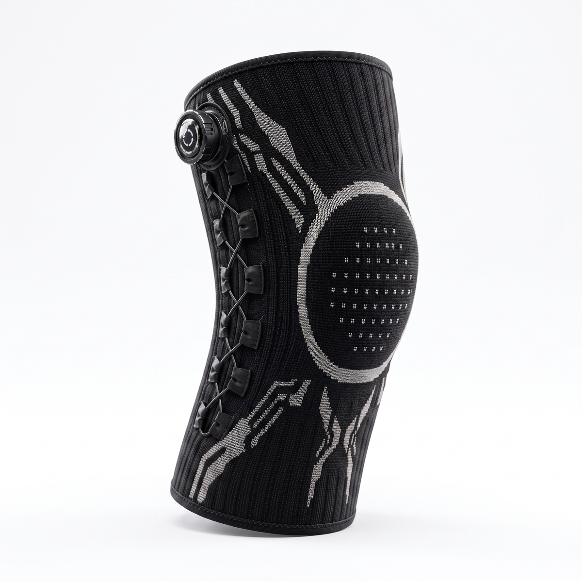 Kneova Adjustable Knee Support, black